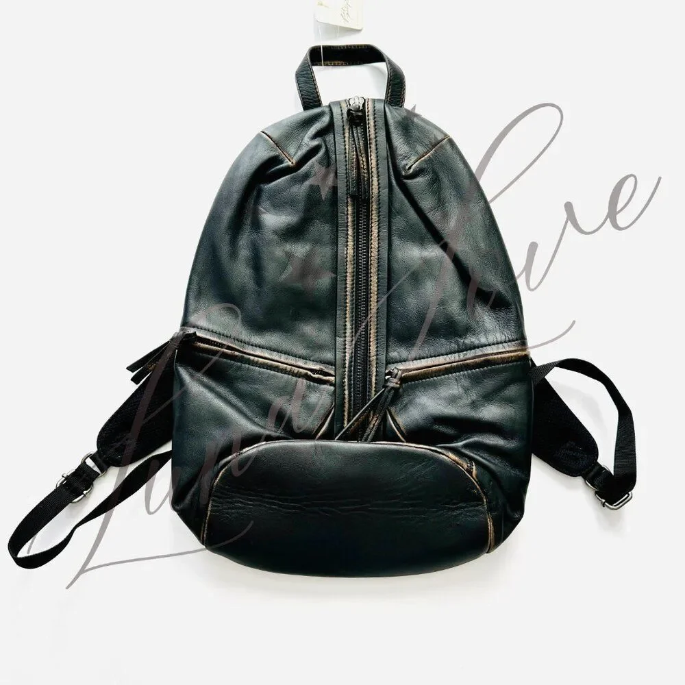 FREE PEOPLE West End Backpack In Black NWT